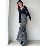 シアードッキングツイードニットワンピース | RESEXXY | 詳細画像16 