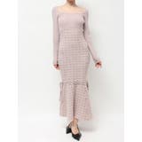 シアードッキングツイードニットワンピース | RESEXXY | 詳細画像31 