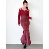 シアードッキングツイードニットワンピース | RESEXXY | 詳細画像4 