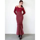 シアードッキングツイードニットワンピース | RESEXXY | 詳細画像5 