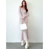 シアードッキングツイードニットワンピース | RESEXXY | 詳細画像7 