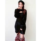 フェザーニットレイヤードワンピース | RESEXXY | 詳細画像15 