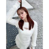 フェザーニットレイヤードワンピース | RESEXXY | 詳細画像4 