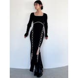 レースアップタイトニットワンピース | RESEXXY | 詳細画像22 