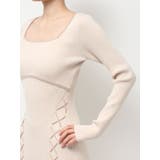 レースアップタイトニットワンピース | RESEXXY | 詳細画像32 