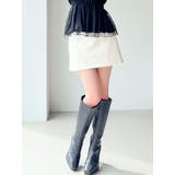 アイボリー | 台形ミニスカート | RESEXXY