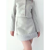 グレー | フェイクファーミニスカート【セットアップ着用可能】 | RESEXXY
