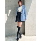 チェックミニフレアスカート【セットアップ着用可能】 | RESEXXY | 詳細画像12 