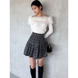 チェックミニフレアスカート【セットアップ着用可能】 | RESEXXY | 詳細画像17 