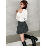 チェックミニフレアスカート【セットアップ着用可能】 | RESEXXY | 詳細画像25 