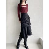 レイヤードプリーツミディスカート | RESEXXY | 詳細画像10 