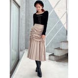 レイヤードプリーツミディスカート | RESEXXY | 詳細画像2 