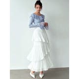 アシンメトリーティアードスカート | RESEXXY | 詳細画像10 