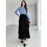 アシンメトリーティアードスカート | RESEXXY | 詳細画像8 