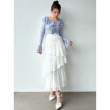 アシンメトリーティアードスカート | RESEXXY | 詳細画像9 