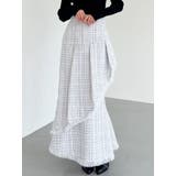 ブルー | イレヘムツイードマーメイドスカート | RESEXXY