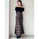 フリンジチェックタックスカート | RESEXXY | 詳細画像12 