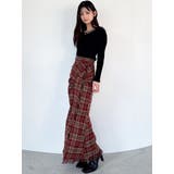 フリンジチェックタックスカート | RESEXXY | 詳細画像13 