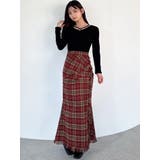 フリンジチェックタックスカート | RESEXXY | 詳細画像15 