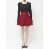 フリンジツイードミニスカート【セットアップ着用可能】 | RESEXXY | 詳細画像42 