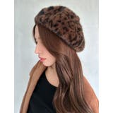 レオパードデザインベレー帽 | RESEXXY | 詳細画像2 