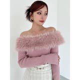 フェイクファーオフショルニットトップス | RESEXXY | 詳細画像16 