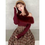 フェイクファーオフショルニットトップス | RESEXXY | 詳細画像22 