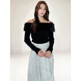 フェイクファーオフショルニットトップス | RESEXXY | 詳細画像34 