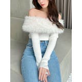 フェイクファーオフショルニットトップス | RESEXXY | 詳細画像48 