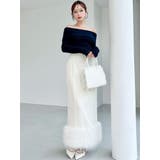 リブニットオフショルトップス | RESEXXY | 詳細画像18 