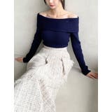 リブニットオフショルトップス | RESEXXY | 詳細画像21 