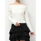 リブニットオフショルトップス | RESEXXY | 詳細画像48 