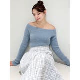 ミニシャギーワンショルニットトップス | RESEXXY | 詳細画像13 