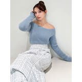 ミニシャギーワンショルニットトップス | RESEXXY | 詳細画像14 