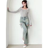 ハートネックラグランニットトップス | RESEXXY | 詳細画像13 