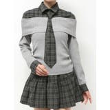 シャツレイヤードニットトップス | RESEXXY | 詳細画像45 