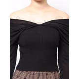 2WAYオフショルニットトップス | RESEXXY | 詳細画像22