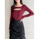 フロントレースアップカットトップス | RESEXXY | 詳細画像13 