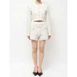 ツイードボーダーニットカーディガン【セットアップ着用可能】 | RESEXXY | 詳細画像40