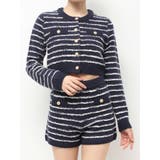 ツイードボーダーニットカーディガン【セットアップ着用可能】 | RESEXXY | 詳細画像46