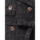 2WAYツイードレイヤードコート | RESEXXY | 詳細画像35 