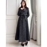 2WAYツイードレイヤードコート | RESEXXY | 詳細画像4 