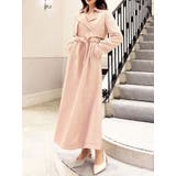 ピンク | 2WAYツイードレイヤードコート | RESEXXY