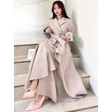 カスケードフレアロングコート | RESEXXY | 詳細画像10 