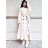 カスケードフレアロングコート | RESEXXY | 詳細画像18 