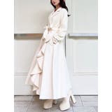 カスケードフレアロングコート | RESEXXY | 詳細画像20 