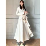 カスケードフレアロングコート | RESEXXY | 詳細画像7 