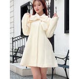 アイボリー | 【追加生産分】ビッグリボンミディコート | RESEXXY