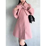 ピンク | 【追加生産分】ビッグリボンミディコート | RESEXXY