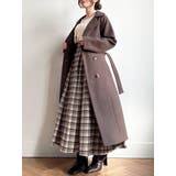 ブラウン | ウールライクロングコート | RESEXXY